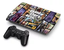 Skin Gta V Para Playstation Combo + Joystick