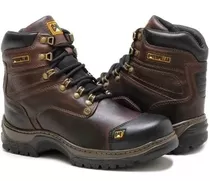 Bota Coturno 2189 Botina Caterpilar Original Couro Legítimo 