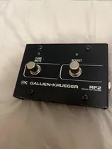 Pedal Footswitch Equipo Gallien Krueger