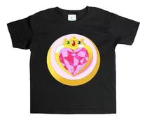 Remera Negra Niños Sailor Moon  R279