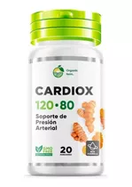 Cardiox 120 80 Regula Presion Arterial 20 Capsulas Organics