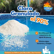 Cloro Granulado Al 90% Para Piscina