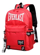 Mochila Everlast Original Urbana Deportiva Escolar Reforzada