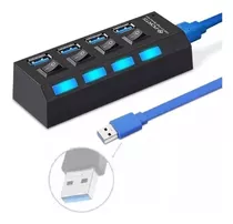 Hub Cabo Usb 3.0 Extensor 4 Portas High Speed Hd Pen Drive