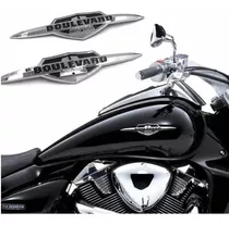 Emblema Tanque Suzuki Boulevard M800 C1500 Par Alta Qualidad