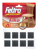 Protetor De Feltro Anti-risco 25x25mm - 32 Feltros