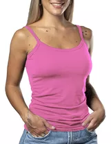 Musculosas Top Tiritas Modal Con Lycra T.basic. T-especiales