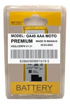 Flex Battria Ga40 Para Moto G4 G4 Plus Nova + Garantia 1 Ano