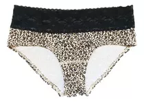 Bombacha Tipo Culotte Animal Print Victoria's Secret Talle S