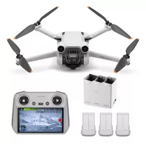 Dji Mini 3 Pro Fly More Kit Control Remoto Inteligente Color Gris