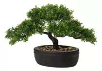 Árbol Bonsái Enebro Artificial Decoración De Interiores Con