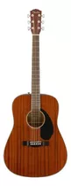 Guitarra Acustica Fender Cd60s Mahogany Tapa Solida Caoba Color Natural Orientación De La Mano Diestro