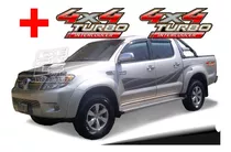 Calco Toyota Hilux Sr Srv 2009 - 2015 Juego + 2 4x4 Turbo Intercooler