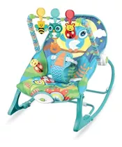 Cadeira Infantil Musical Vibra E Balança Encantada Coruja