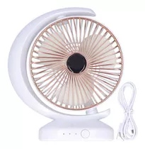 Mini Ventilador Portátil 3 Velocidades Sem Fio Recarregável Cor Aleatório