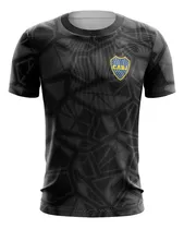 Camiseta Sublimada - Boca Arquero Negra- Personalizada