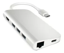 Adaptador Multipuerto Satechi Sttcmas Ethernet Usb-c Hdmi 4k