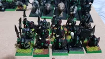 Warhammer Aos Fantasy - Goblin Grots Army 122 Miniaturas