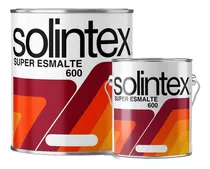 Pintura Super Esmalte Colores Solintex 1/4 Galón