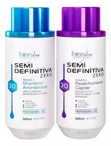 Kit Escova Progressiva Semidefinitiva 3d Zero Forever Liss