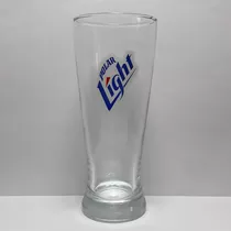 Vaso Coleccionable Tipo Flauta De Cerveza Polar Light