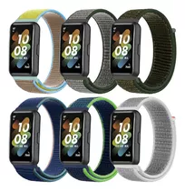 6 Correas De Nailon Y Velcro Para Huawei Band 7