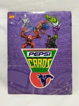 Marvel Pepsi Cards Con Álbum Coleccionador 1995 