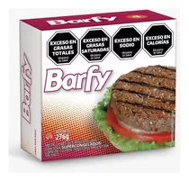 96 Hamburguesas Barfy Con Pan Fargo Y 2 Aderezos