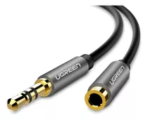 Cable De Extensión De Audio Ugreen (3,5 Mm, Macho/hembra, 5 M), Color Negro