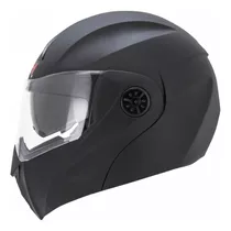 Casco Ich Abatible Sun Visor Modelo 3110 Negro Mate Xl