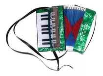 Acordeon Para Niños Marca Parquer Uc-104 17 Teclas Y 8 Bajos