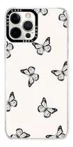 Carcasa Funda Silicona Diseño Mariposas Para iPhone 11 12 