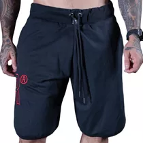 Short De Algodon Fitness Bermuda Hombre Culturismo Gimnasio