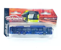 Miniatura Ônibus Man Lion's City C 1:100 Majorette Azul