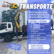 Servicio De Transporte De Carga Pesada Con Brazo Hidráulico