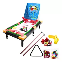 Kit Mini Mesa Arena Multijogos Salão Infantil 5 Jogos Em 1 