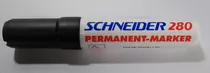 Marcador Schneider 280 Permanente Negro (4-12mm)