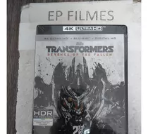 Blu Ray 4k Ultra Hd Transformers - A Vingança Dos Derrotados