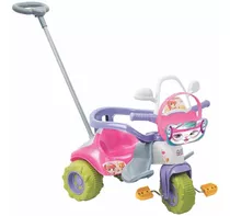 Triciclo Infantil Com Haste Direcionável - Tico-tico Zoom M