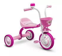 Velotrol Motoca Triciclo Infantil Brinquedo Menina Nathor