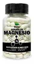 Citrato De Magnesio 100 Cápsulas, Calidad Premium