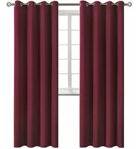 Blackout Cortinas, 2 Paneles, 137 Cm X 214 Cm, Opaco Cortina