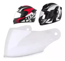 Viseira Capacete Mixs Mx2 Cobra/raptor/gladiator Cristal