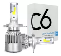 Foco Led  Kit Turbo  De  H4  3800lm 36w Luz Blanca