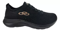 Tênis Feminino Olympikus 130g Ultraleve - 749 - Preto