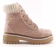 Borcegos De Nena Botas Acordonadas Niña Puño 1201 Czapa