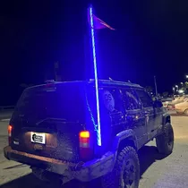 Antena Led Luminosa Utv Cuatri 1,80 Mt: 1 Color: Azul