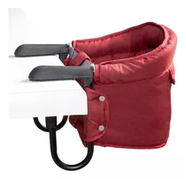 Silla De Comer Eat & Bear Roja Sujeción De Mesa Portable Color Rojo