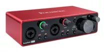 Interface Para Estudio Focusrite Scarlett 2i2 Usb 3gen