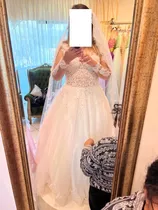 Vestido De Novia En Estreno  Talla M/l